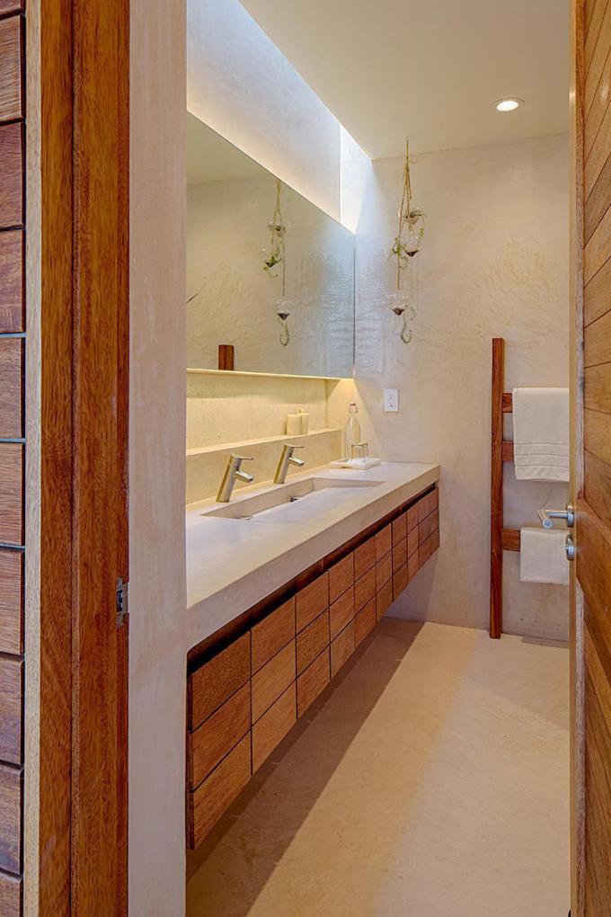 8 raisons pour lesquelles vous devriez faire créer un miroir rétro-éclairé dans votre salle de bains //un sens de profondeur --- À l'aide de la lumière derrière le miroir, elle fait essentiellement le miroir se tenir et se dégager le mur, donc créant une couche de profondeur. Miroirs qui font partie d'une aide d'armoire pour créer la profondeur dans la salle de bains aussi.