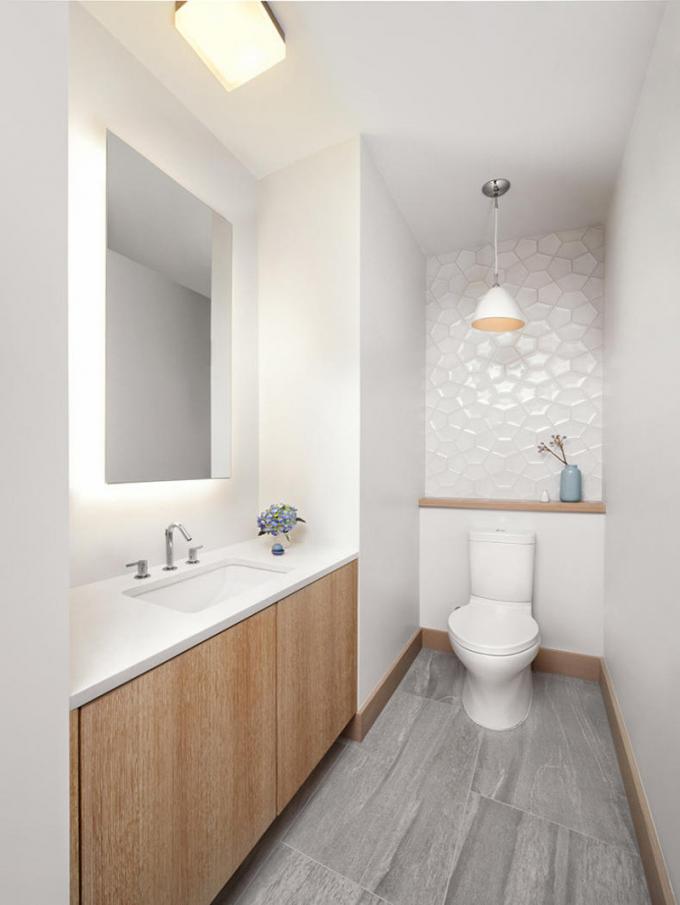 8 raisons pour lesquelles vous devriez avoir un miroir rétro-éclairé dans votre salle de bains //elles vous incitent à sembler bon --- La lumière chaude molle que le contre-jour crée vous veille toujours sembler grand.
