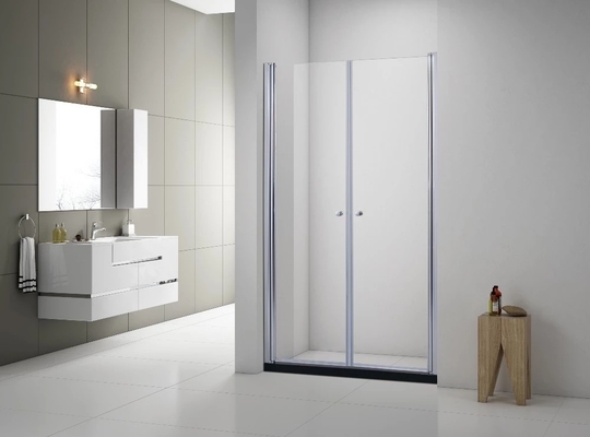 les portes en verre faites sur commande de douche de sécurité de 6mm pour tiennent la charnière européenne de pivot de style de douche