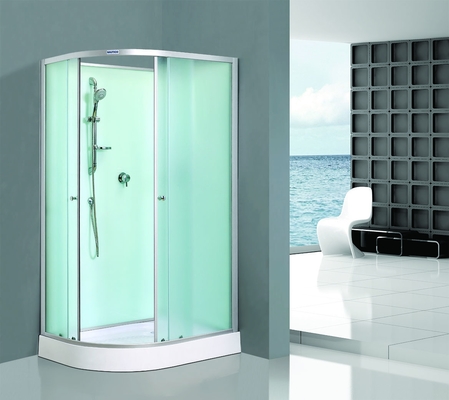 Interchangeable de clôture de douche encadré par aluminium fait sur commande sablé