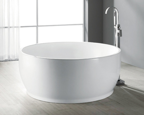 Baignoires debout libres de rond doux pour le classique durable des petits espaces