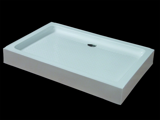 Les ABS contemporains de niveau de plancher versent le plateau, casserole augmentée de douche/plate-forme