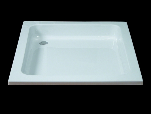 Le multiple matériel d'ABS de base de douche de salle de bains de famille forme la surface solide